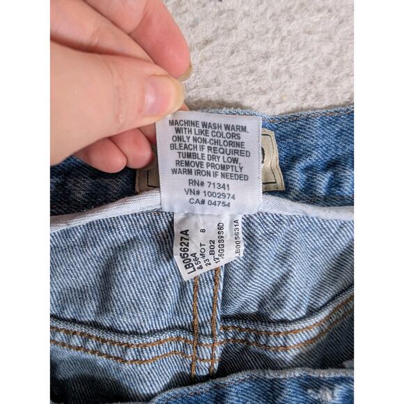 LL Bean Mens Jeans Mens 40x30 Fits 36x29 Comfort Waist Blue Jeans Pants - Picture 15 of 16